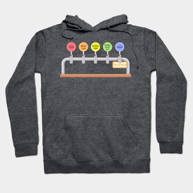 The Craft Brewery Experience Hoodie by 5 Minute Brewery